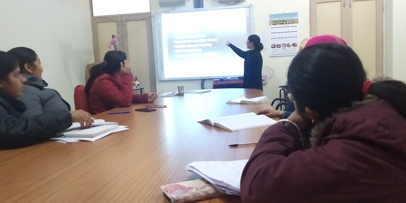 AV Aids room of Akal College of Nursing
