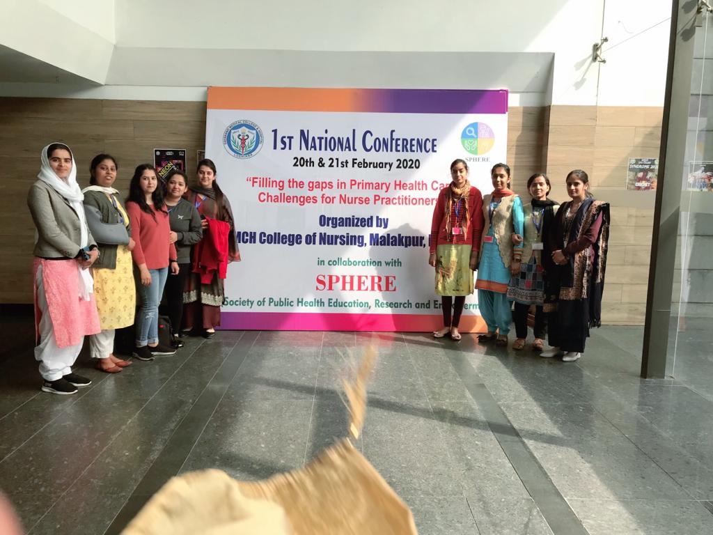 Ist National Conference by SPHERE: Society of Public Health Education Research and Empowerment