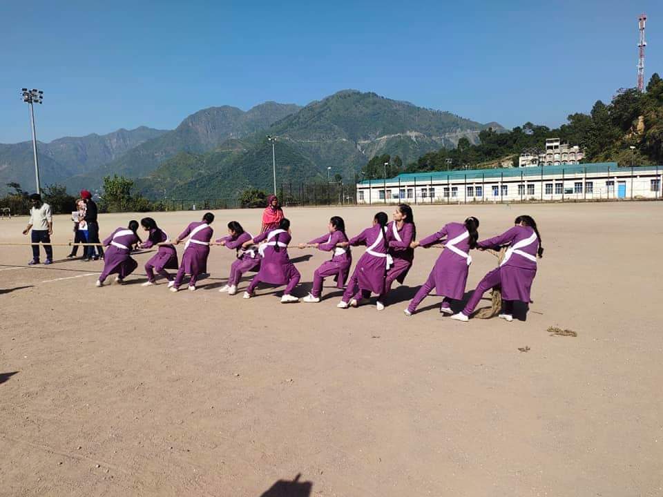 kho-kho and tug of war on 9 October 2021